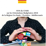 Occitanie - CESER - assemblée plénière -Orientations Budgétaires