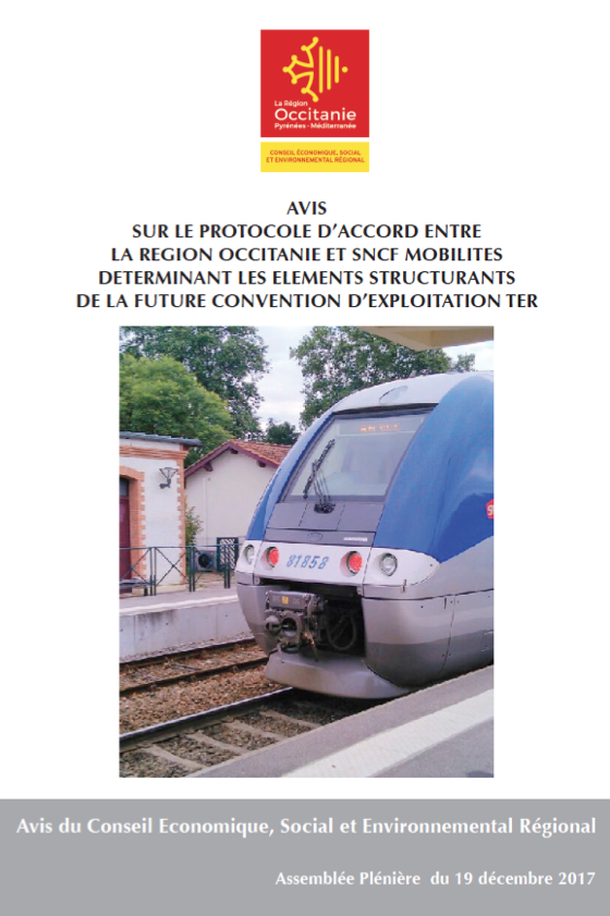 Occitanie - CESER - Assemblée plénière - accord SNCF - TER