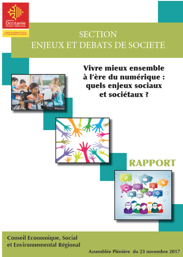 Occitanie - CESER - Assemblée plénière - Numérique - enjeux sociaux