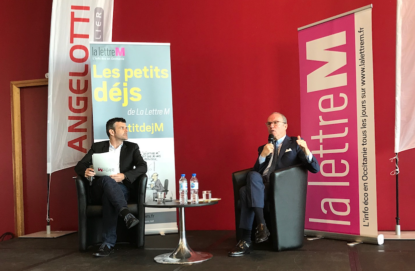 Pascal Mailhos, Préfet de la région Occitanie, invité du petit-déjeuner de la Lettre M !