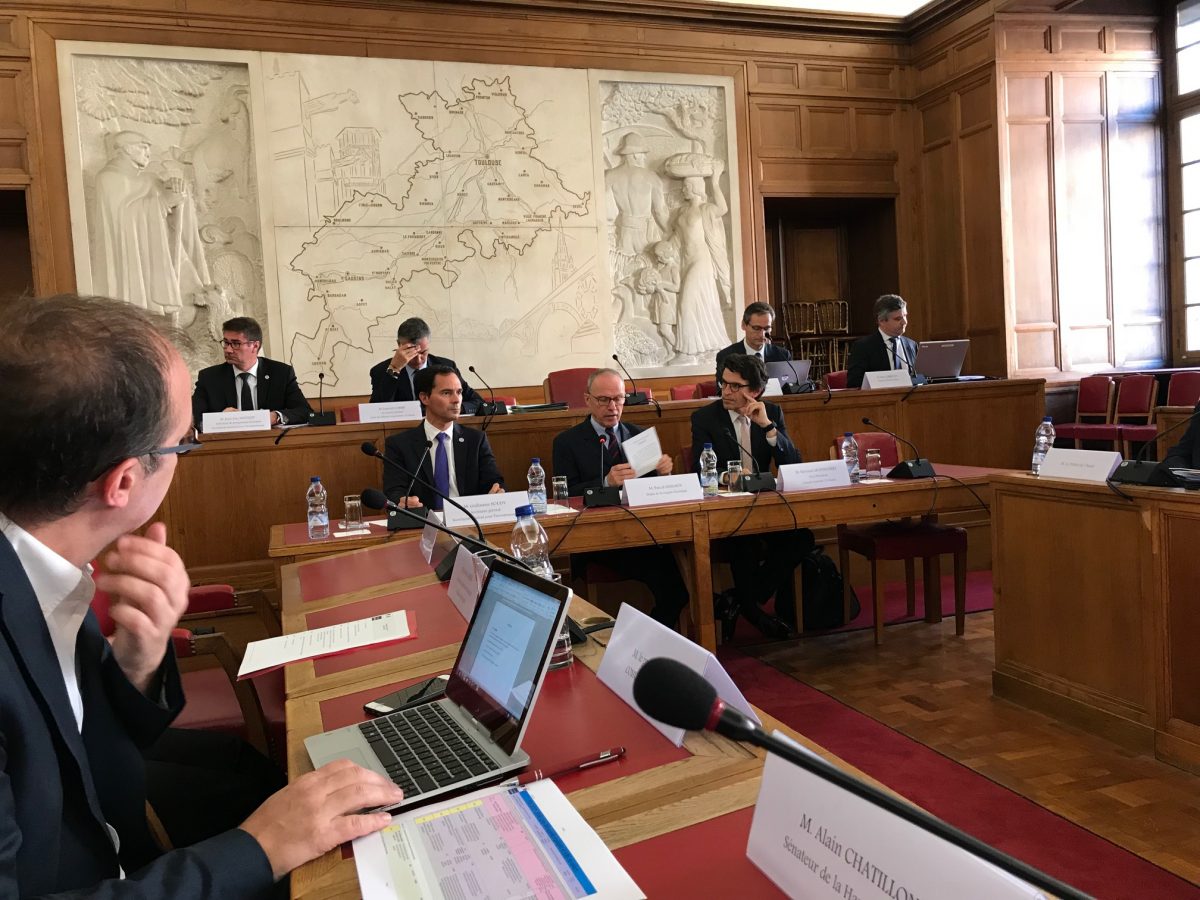 Jean-Louis Chauzy invité par le Préfet de région Occitanie sur le Programme Investissement d’Avenir (PIA3) à la Préfecture de région