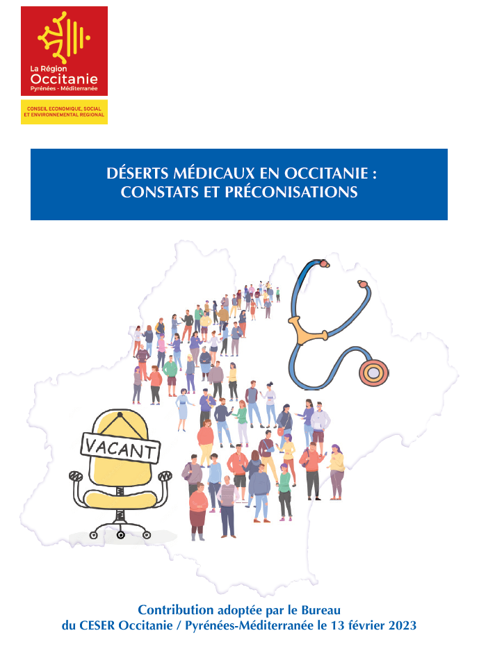 CONTRIBUTION – DÉSERTS MÉDICAUX EN OCCITANIE : CONSTATS ET PRÉCONISATIONS