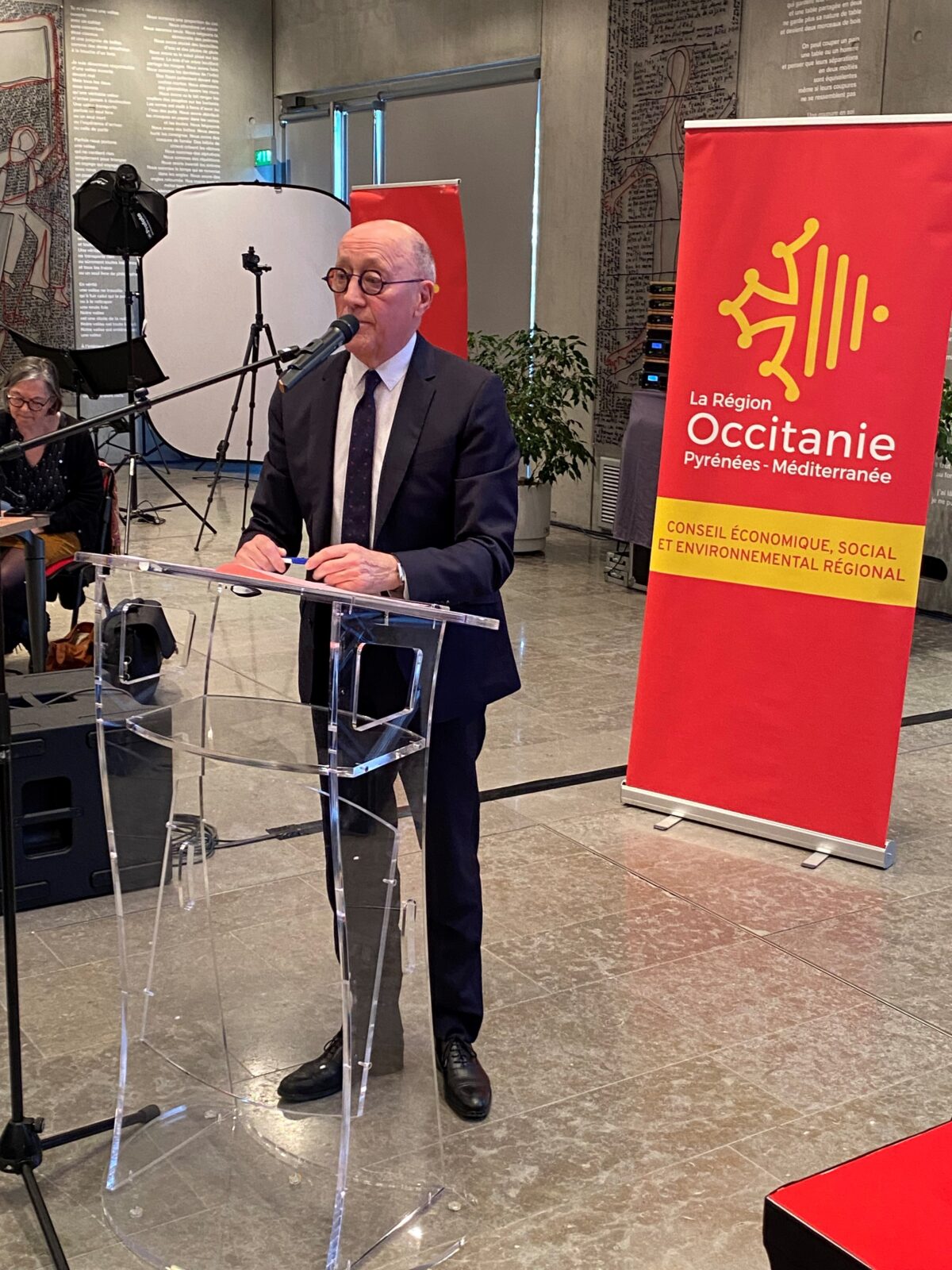 Jean-Louis Chauzy réélu au 1er tour Président du CESER Occitanie !